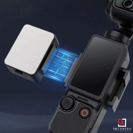 Đèn LED Trợ Sáng Mini Ulanzi LM001 Dành Cho DJI Pocket 3 Tích Hợp Pin 500mAh