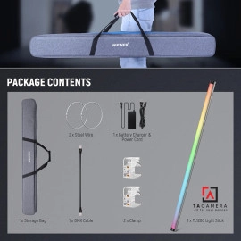 Đèn LED Tube Neewer TL120C RGB - Tube Light Stick