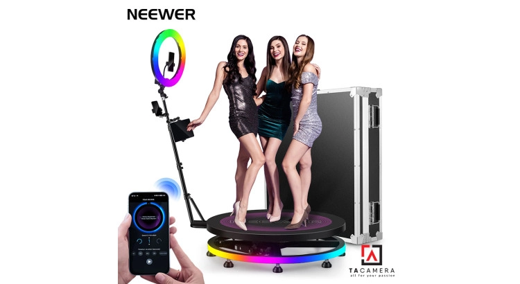 Đèn LED Neewer R360 - 100cm Quay 360 Độ