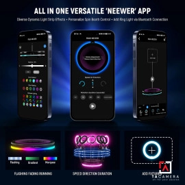 Đèn LED Neewer R360 - 100cm Quay 360 Độ