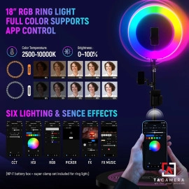 Đèn LED Neewer R360 - 100cm Quay 360 Độ