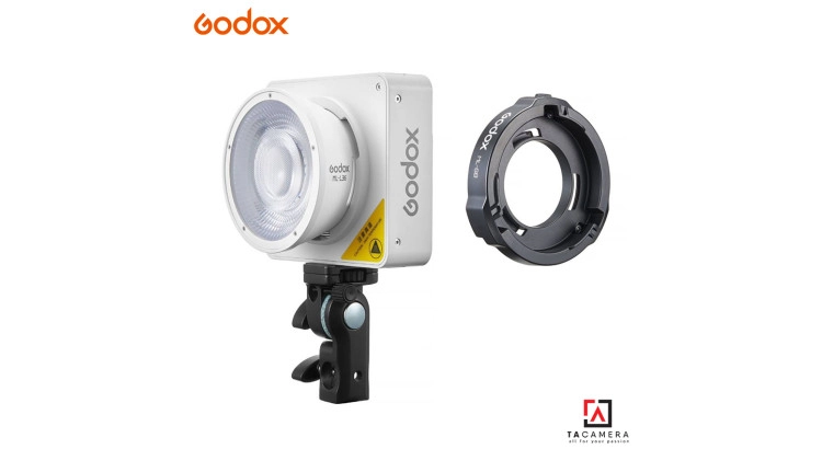 Đèn LED Godox ML100Bi Bi-Color + Ngàm Chuyển Bowen