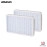 Đèn LED Amaran Pano 60c 60W RGBWW Full Color - 2 Light Kit - Màu Trắng
