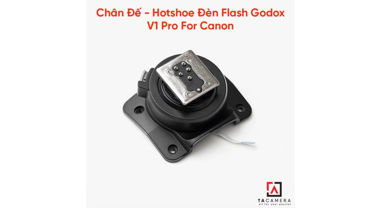 Chân Đế - Hotshoe Đèn Flash Godox V1 Pro, V1Pro For Canon