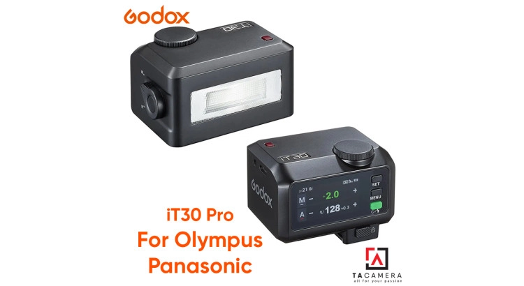 Đèn Flash Mini Godox iT30 Pro TTL - For Olympus Panasonic