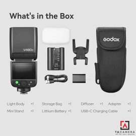 Đèn Flash Godox V480 C TTL For Canon