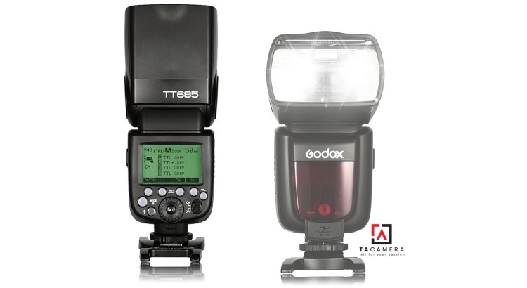 Đèn Flash Godox TT685 TTL - For Nikon - Tặng kèm Omi
