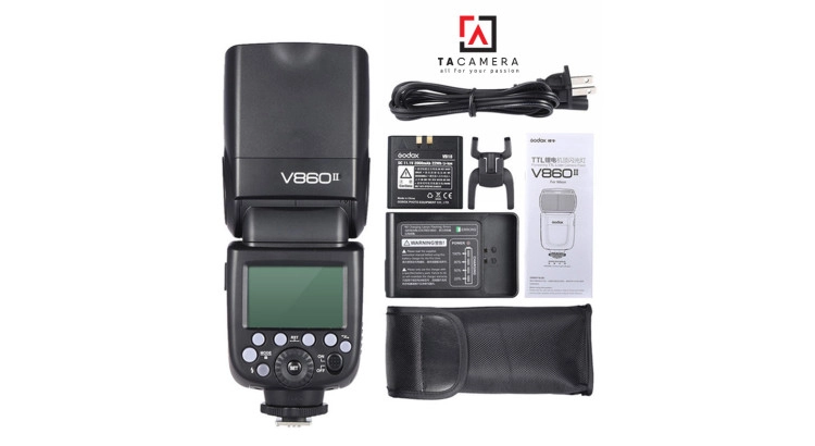 Đèn Flash Godox V860 II-TTL for Canon