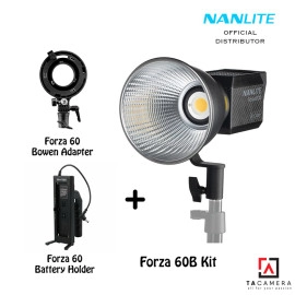 Đèn LED NanLite Forza 60B Bi-Color LED Monolight Combo Kit - Hàng Chính Hãng - BH 12T Đèn LED NanLite Forza 60B Bi-Color LED Monolight Combo Kit - Hàng Chính Hãng - BH 12T