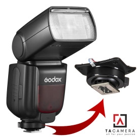 Chân Đế - Hotshoe Đèn Flash Godox TT685ii For Canon / Nikon / Sony / Fujifilm