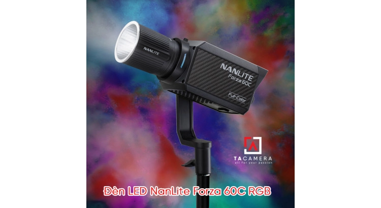 Đèn LED NanLite Forza 60C RGB - Hàng Chính Hãng - BH 12T