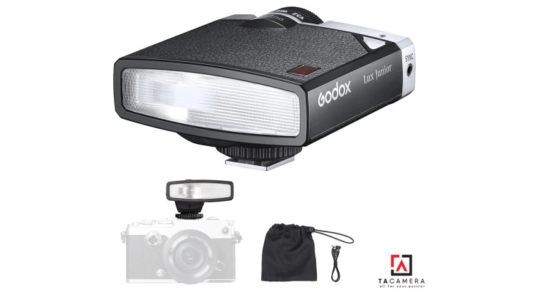 Đèn Flash Godox Lux Junior Retro Cho Sony, Canon, Fujifilm, Nikon, Olympus