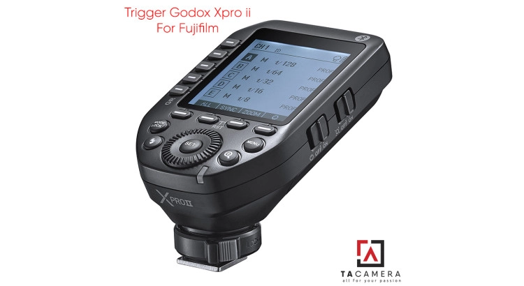 Trigger Godox Xpro ii - Tích Hợp TTL, HSS 1/8000s - For Fujifilm