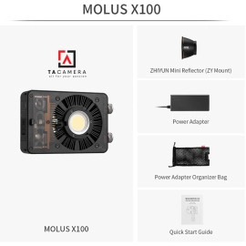 Đèn LED Sáng Liên Tục Zhiyun Molus X100 Bản Đơn