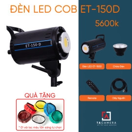 Đèn LED ET-150D 5600k Ngàm Bowen - Tặng Kèm Remote