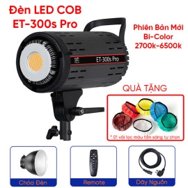 Đèn LED ET-300S Pro Bi-Color 2700-6500K New Version - Tặng Kèm Remote