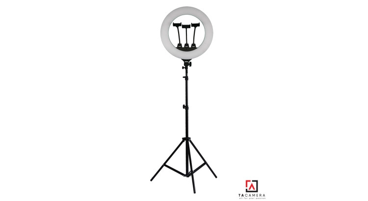 Đèn LED Ring Light TA450 45cm - Tặng Kèm Chân Đèn
