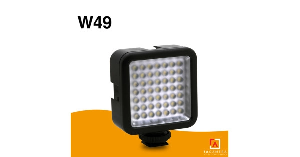 49 Led Sign TA Camera: Đèn Led Mini Video Light W49 (49 LED) - Sản phẩm nhỏ gọn ...