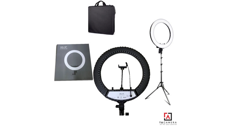 Đèn LED Ring Light HQ45 45cm - Tặng Kèm Chân Đèn