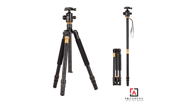 Chân máy ảnh -  Tripod & Monopod 2in1 Beike Q999