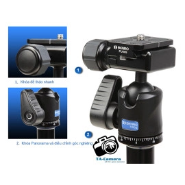 Chân máy ảnh - Tripod & Monopod 2in1 Benro IS05