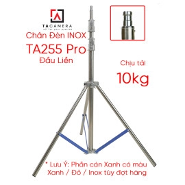 Chân Đèn Inox TA255 Pro - Đầu Liền - 2,5m