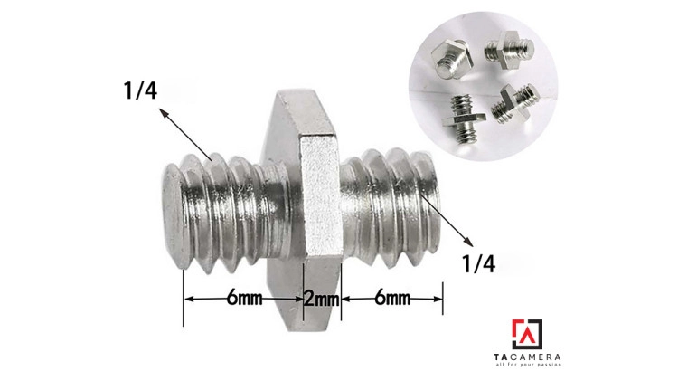 Ốc 2 Đầu 1/4