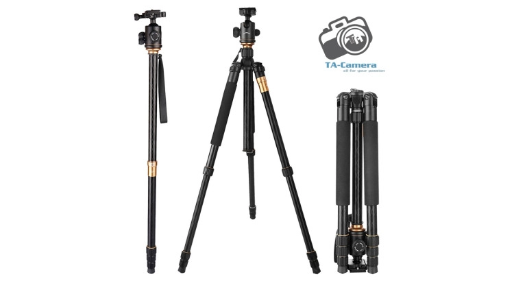 Chân máy ảnh - Tripod & Monopod 2in1 Beike Q999s
