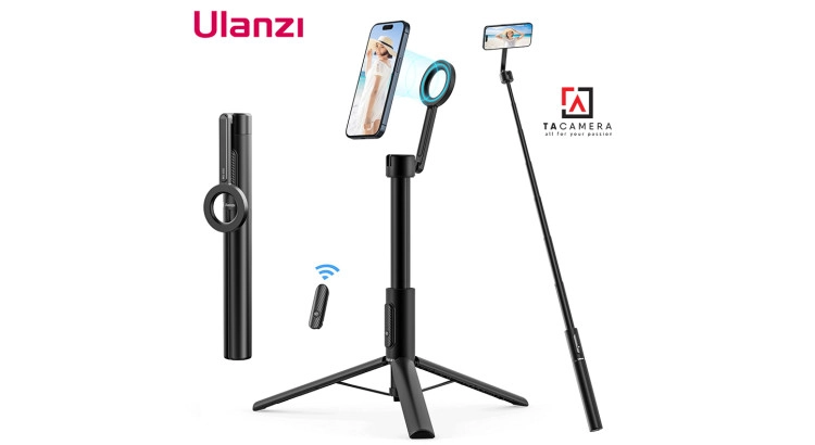 Gậy Chụp Hình Selfie Kiêm Tripod Ulanzi MG-002 Tích Hợp Từ Tính Magsafe