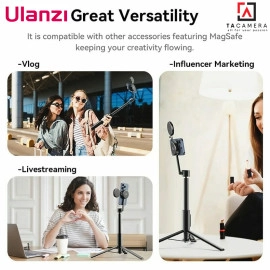 Gậy Chụp Hình Selfie Kiêm Tripod Ulanzi MG-003 Tích Hợp Từ Tính Magsafe