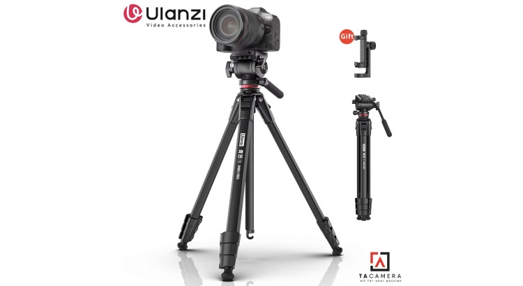 Chân Máy Ảnh - Tripod Ulanzi Ombra Xiang Video Travel