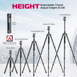Chân máy ảnh Tripod & Monopod 2in1 Ulanzi MT-61 - Carbon Và Nhôm - 174cm