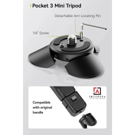 Mini Tripod Cho Action Camera - Pocket 3 - Ulanzi PK-08 - Tự Động Gập Mở