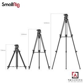 Chân Quay Phim - SmallRig Lightweight Video Carbon Fiber Tripod Kit AD-50 - 4685
