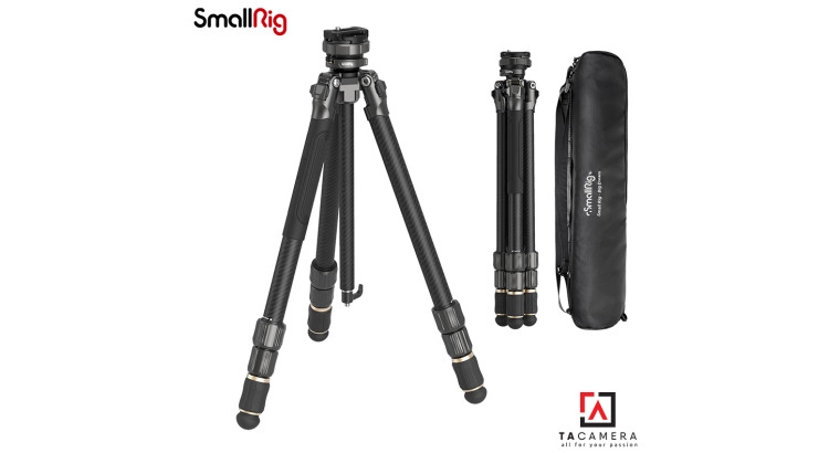 Chân Máy Ảnh - Tripod SmallRig FreeRover Carbon Fiber Photo Tripod Kit AP-100 - 4353