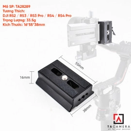 Plate Gimbal DJI RS2 / RS3 / RS3 Pro / RS4 / RS4 P..