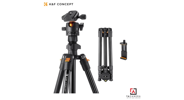 Chân Máy Ảnh - Tripod K&F Concept K234A0+BH-28L - KF09.101V1