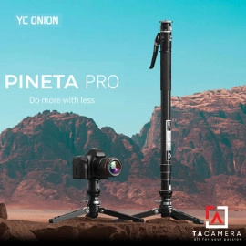 Chân Máy Ảnh - Monopod YC Onion Pineta Pro Monopod Carbon Fiber Siêu Nhẹ Lightweight Travel Tháo Lắp Nhanh Kèm Đầu Dầu FH60S