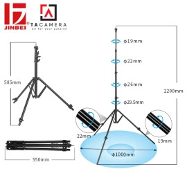 Chân đèn gấp ngược Jinbei MG-2400