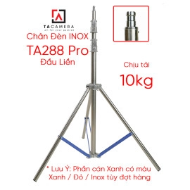 Chân Đèn Inox Lớn TA288 Pro - Đầu Liền - 2,8m