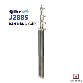 Chân Đèn Inox Lớn - Qihe J288S 2,8m - Bản Nâng Cấp