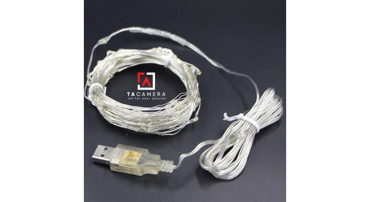 LED Fairy Lights - Đèn Đom Đóm - Size 5m 50 Bóng - Nguồn USB