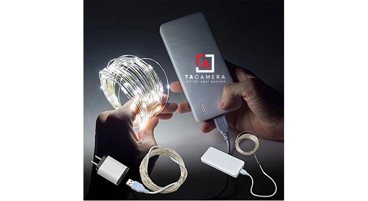 LED Fairy Lights - Đèn Đom Đóm - Size 10m 100 Bóng - Nguồn USB