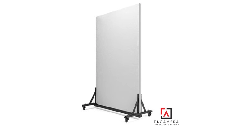 Chân Kẹp Xốp Fomex Tản Sáng Có Bánh Xe