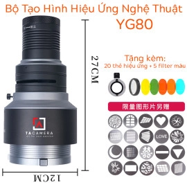 Bộ Tạo Hình Hiệu Ứng Nghệ Thuật Snoot Gobo YG80