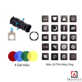Bộ Tạo Hình Hiệu Ứng Nghệ Thuật Snoot Gobo YG-90