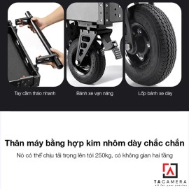 Xe Đẩy Thiết Bị 2 Tầng Cho Studio Ulanzi CAR01 - Tải Trọng 250kg
