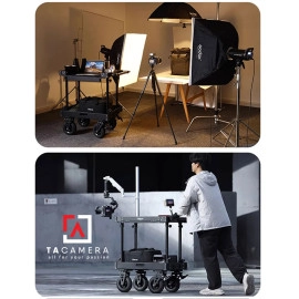 Xe Đẩy Thiết Bị 2 Tầng Cho Studio Ulanzi CAR01 - Tải Trọng 250kg