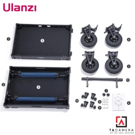 Xe Đẩy Thiết Bị 2 Tầng Cho Studio Ulanzi CAR01 - Tải Trọng 250kg