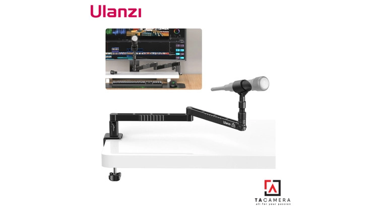 Tay Arm Low Kẹp MicroPhone Ulanzi LS26